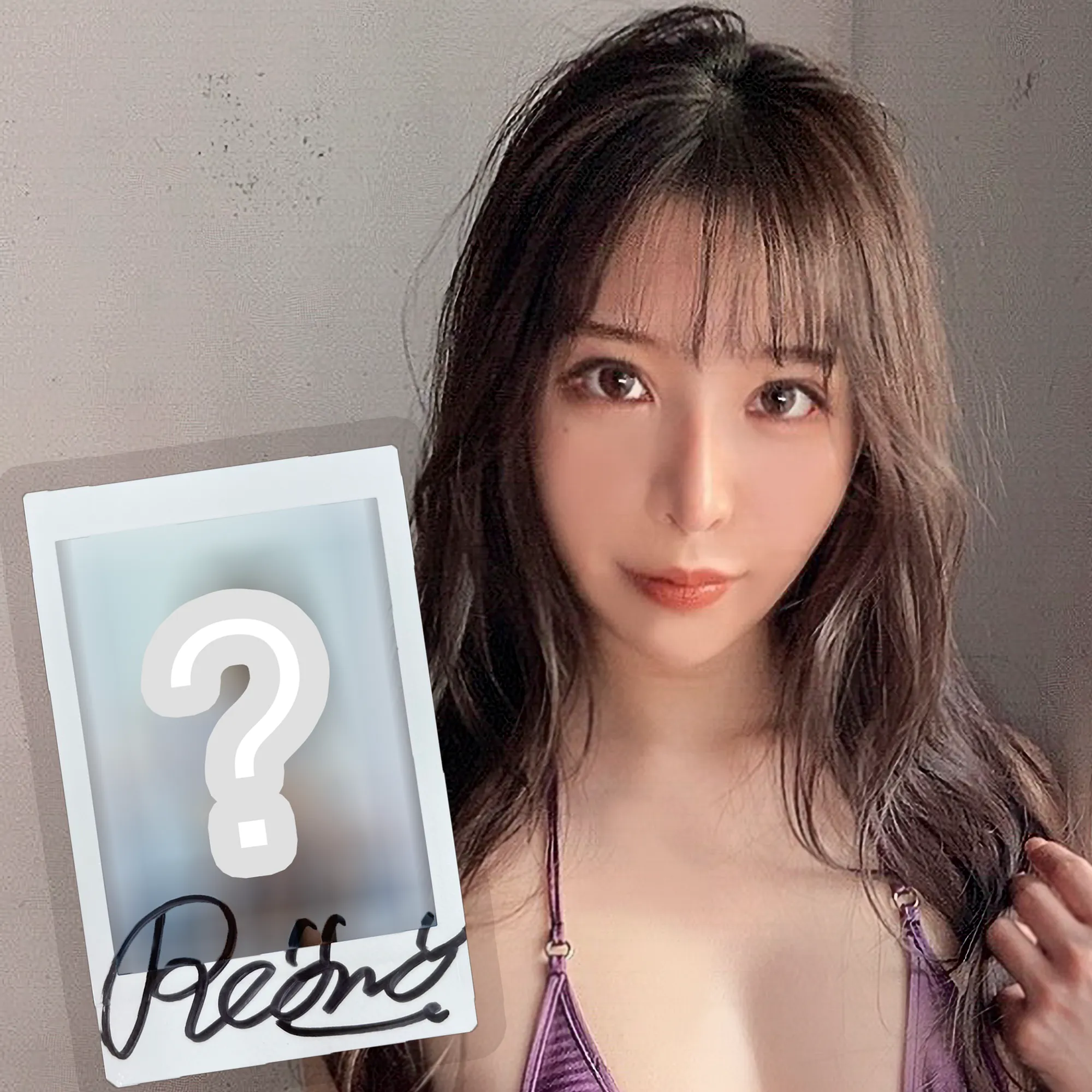 【河西れおな】サイン入りチェキ(4枚セット) 【ランダム】