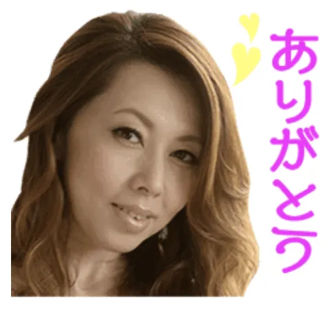 風間ゆみLINEスタンプ